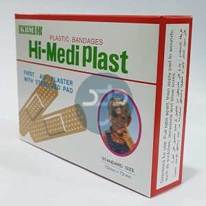 Product-Hi Mediplast Plaster 19 mm x72 mm BX/40