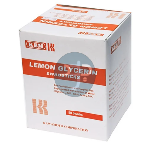 Product-Lemon-Glycerin Swabstick 4" x 1mm Diam.