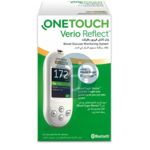 Product-جهاز قياس السكر في الدم وان تاتش Verio Reflect ® OneTouch Verio Reflect® meter
