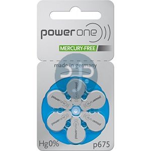 Product-بطاريات PowerOne لسماعات الاذن 675