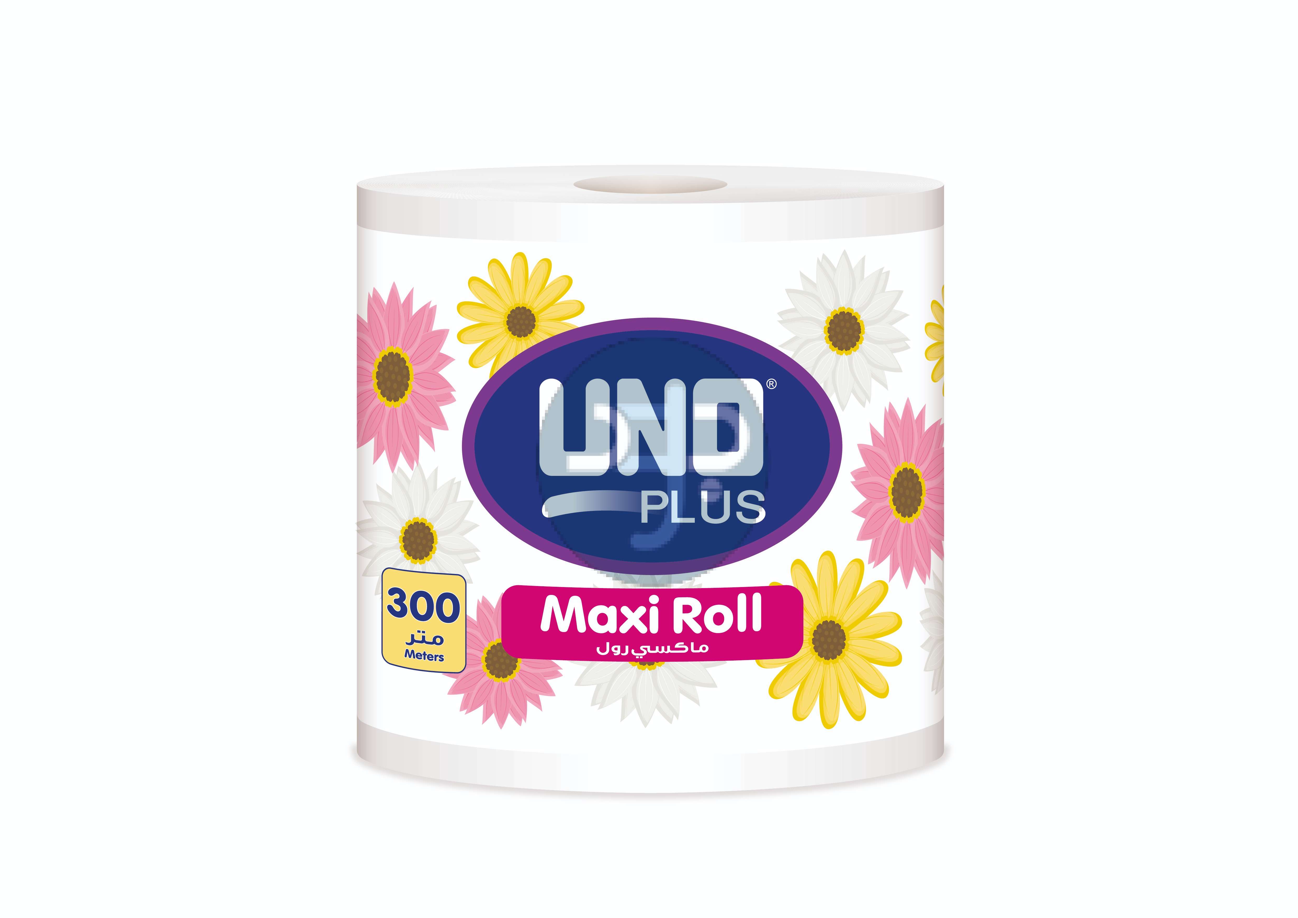 Product-Uno Multi Purpose Towels , 1 Roll , 300 Meter, White