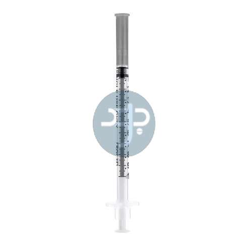 Product-Sol-M 1ml Syringe w/ Fixed Needle - 25G x 1