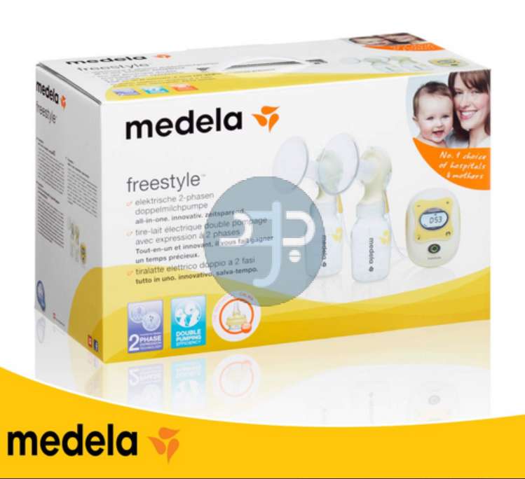 Product-جهاز شفط الحليب كهربائي مزدوج ميدلا MEDELA freestyle